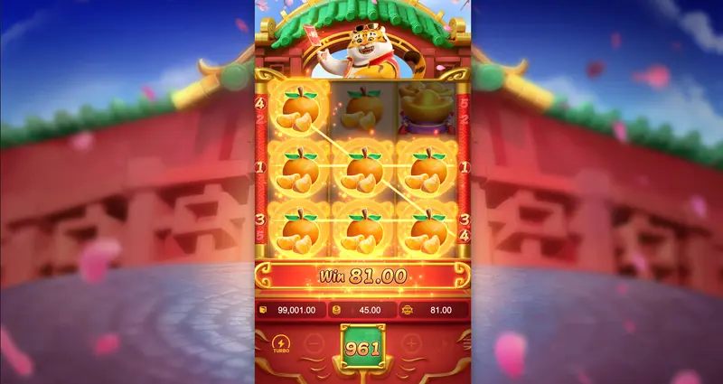 Fortune Tiger gameplay — interface completa do slot do tigrinho